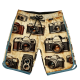 Men's Moisture-Wicking Surf Board Shorts