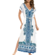 Sheer Embroidered Bikini Jacket Beachwear